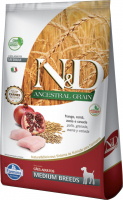 N&D Natural And Delicious Ancestral Frango Canine Adult Medium 10.1kg